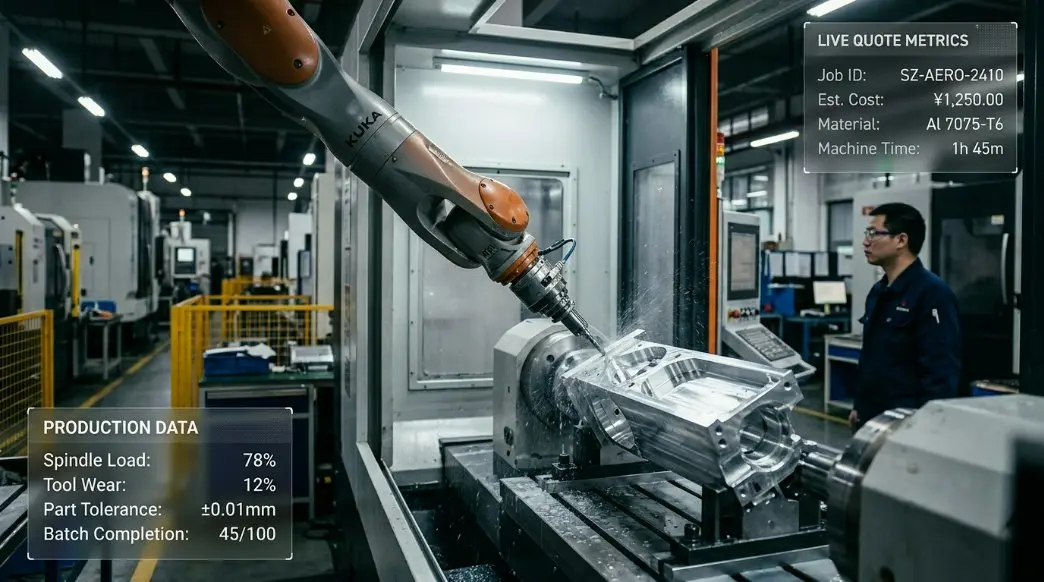 Przewodnik po 2026 r. dotyczący zaopatrzenia fabryki obróbki metali CNC w Chinach: wycena AI i zgodność z ESG dla kupujących B2B w USA