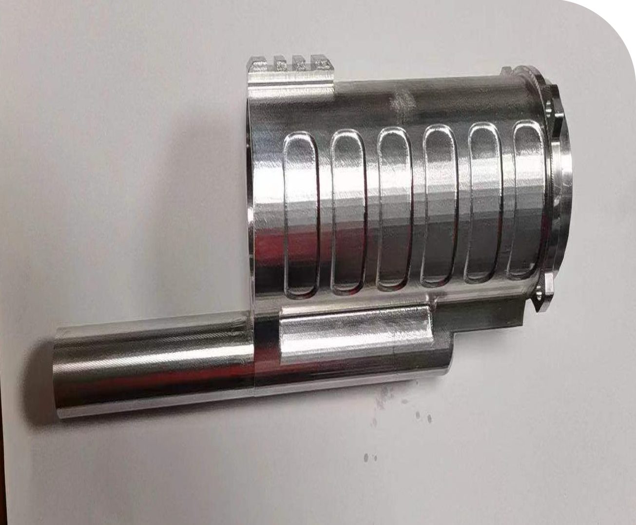 CNC machined part
